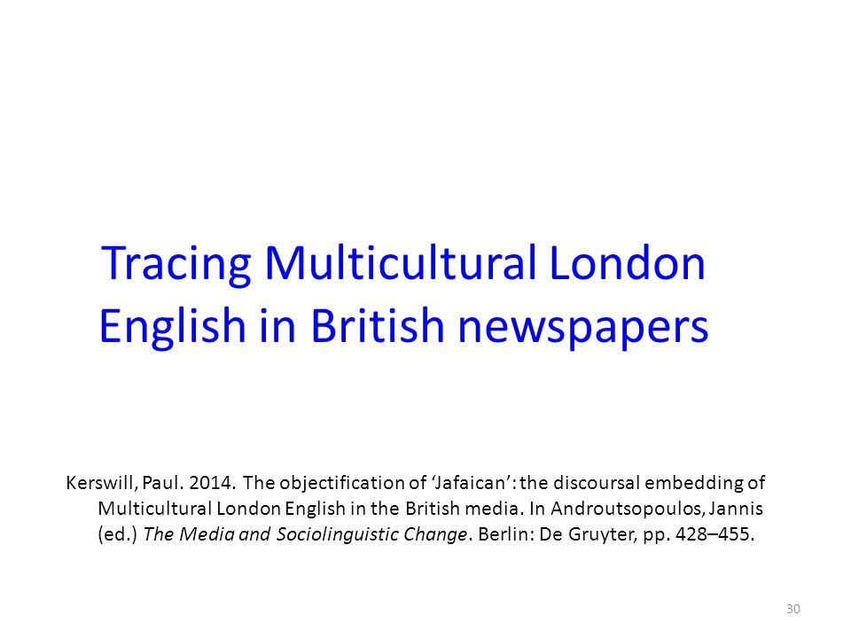 Multicultural london english essays
